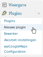 Nieuwe plugin toevoegen