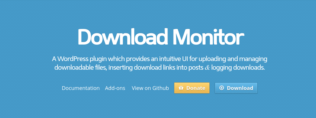 Download Monitor downloads beschermen met eigen functie