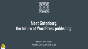 Meet Gutenberg, the future of WordPress publishing.